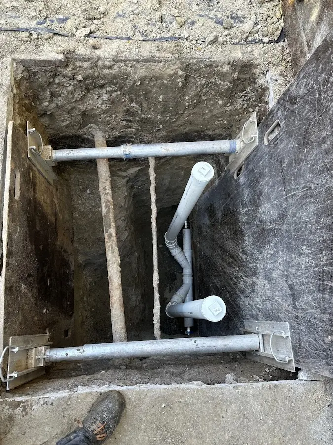 Experienced plumber completing Gas Line Repair work in Rock Hill